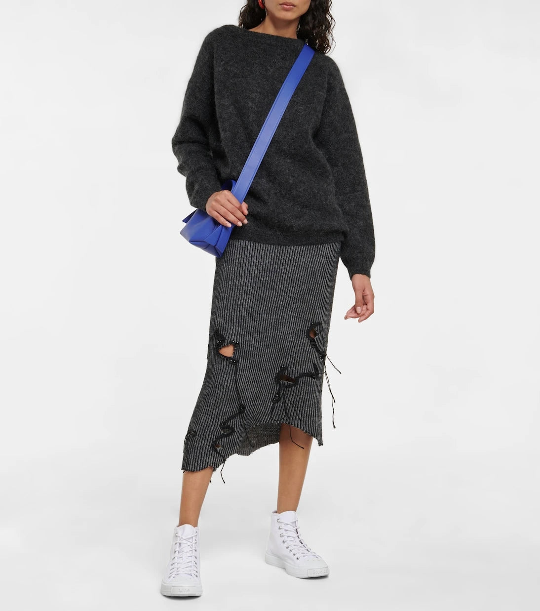 Acne Studios - Canvas high-top sneakers