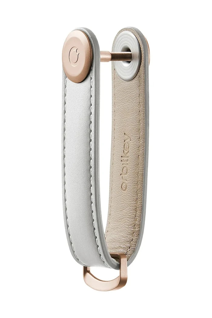 Ключодържател Orbitkey Leather Stone 8,5 cm