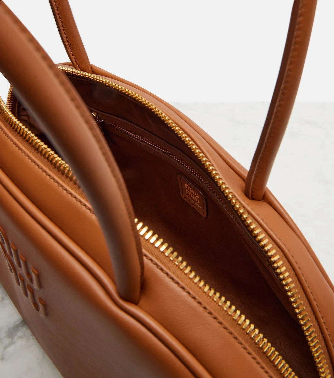 Miu Miu - Beau Large leather shoulder bag