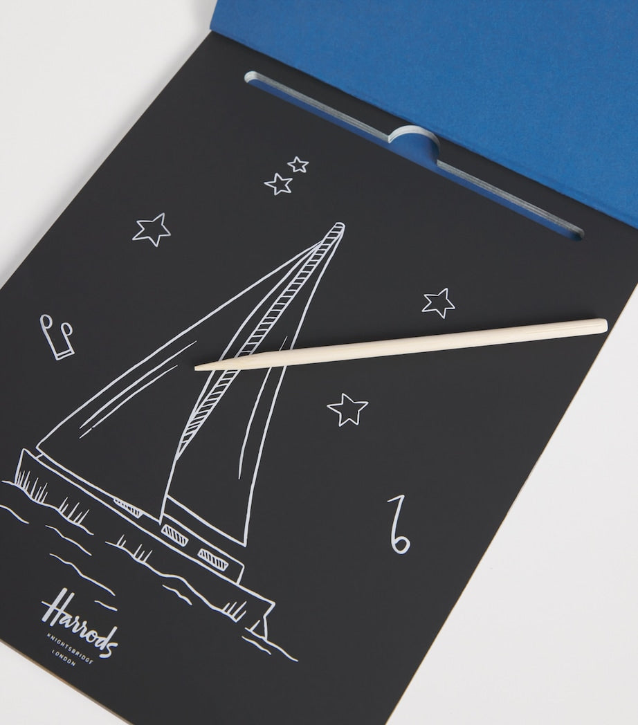 Sunday Afternoon Scratch Art Pad