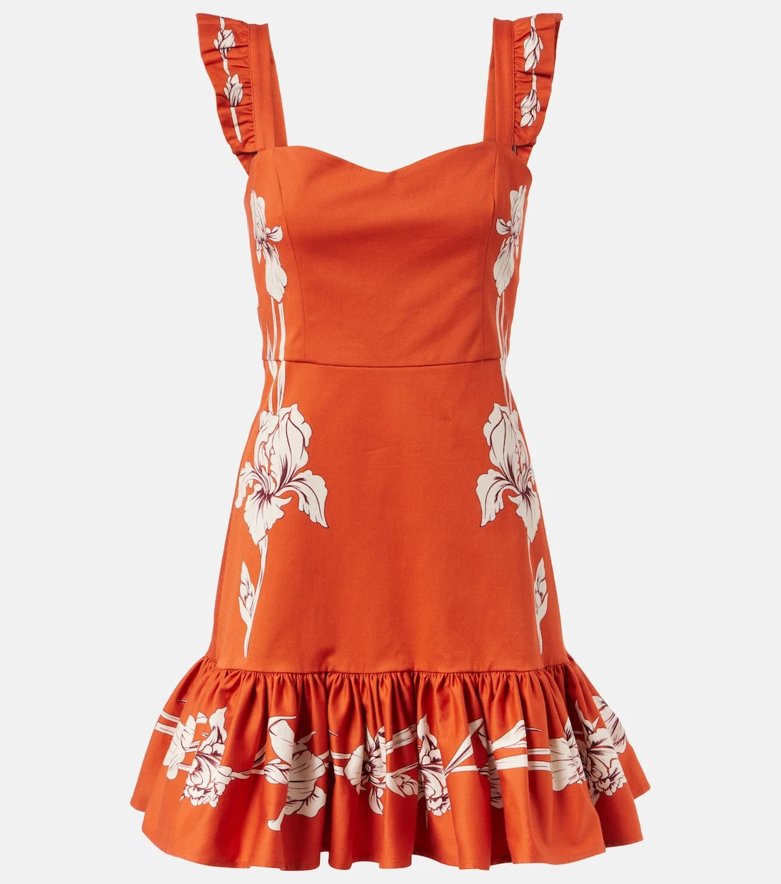 La DoubleJ - Gingerbread cotton-blend minidress