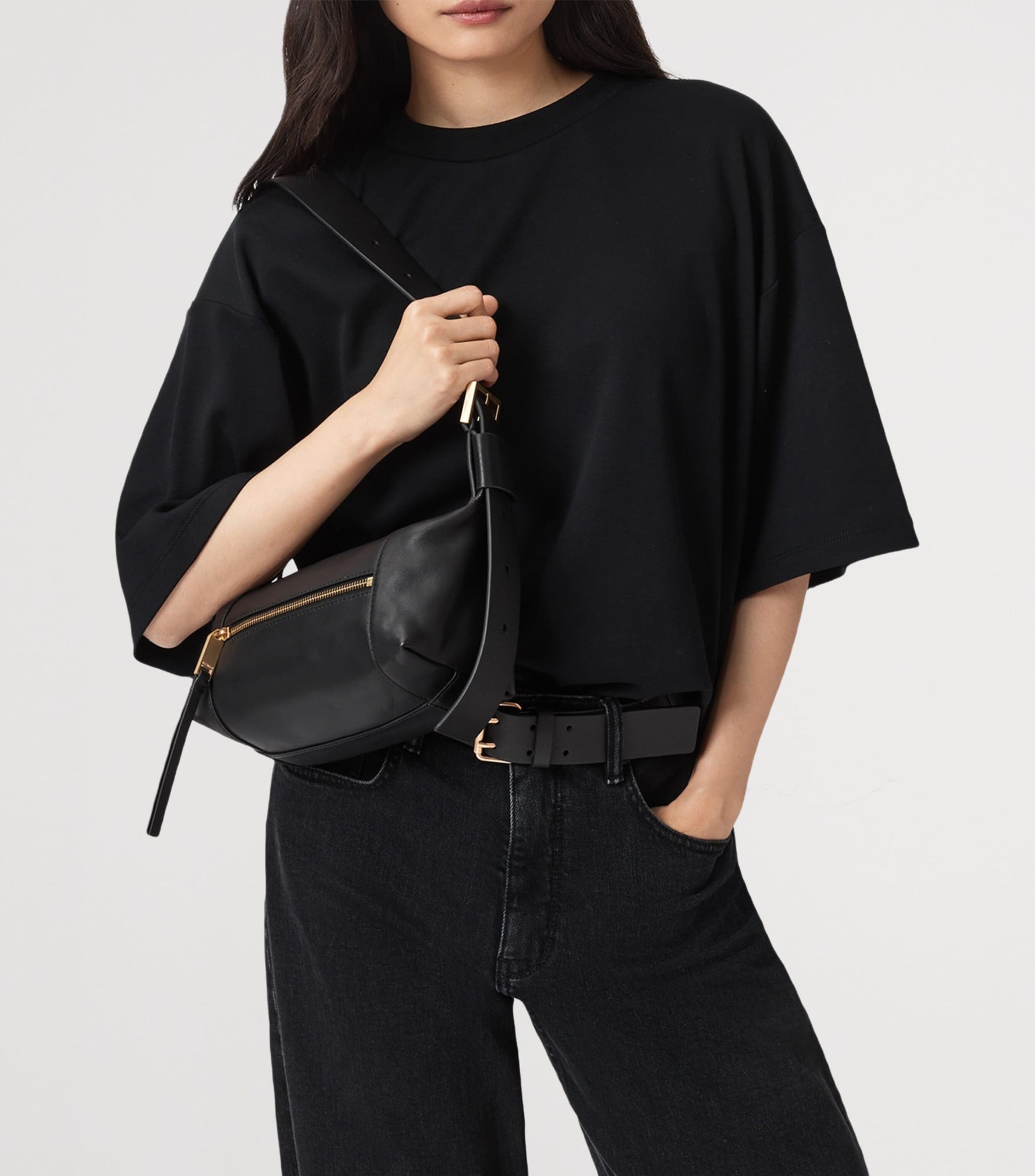 Mini Leather Vega Shoulder Bag