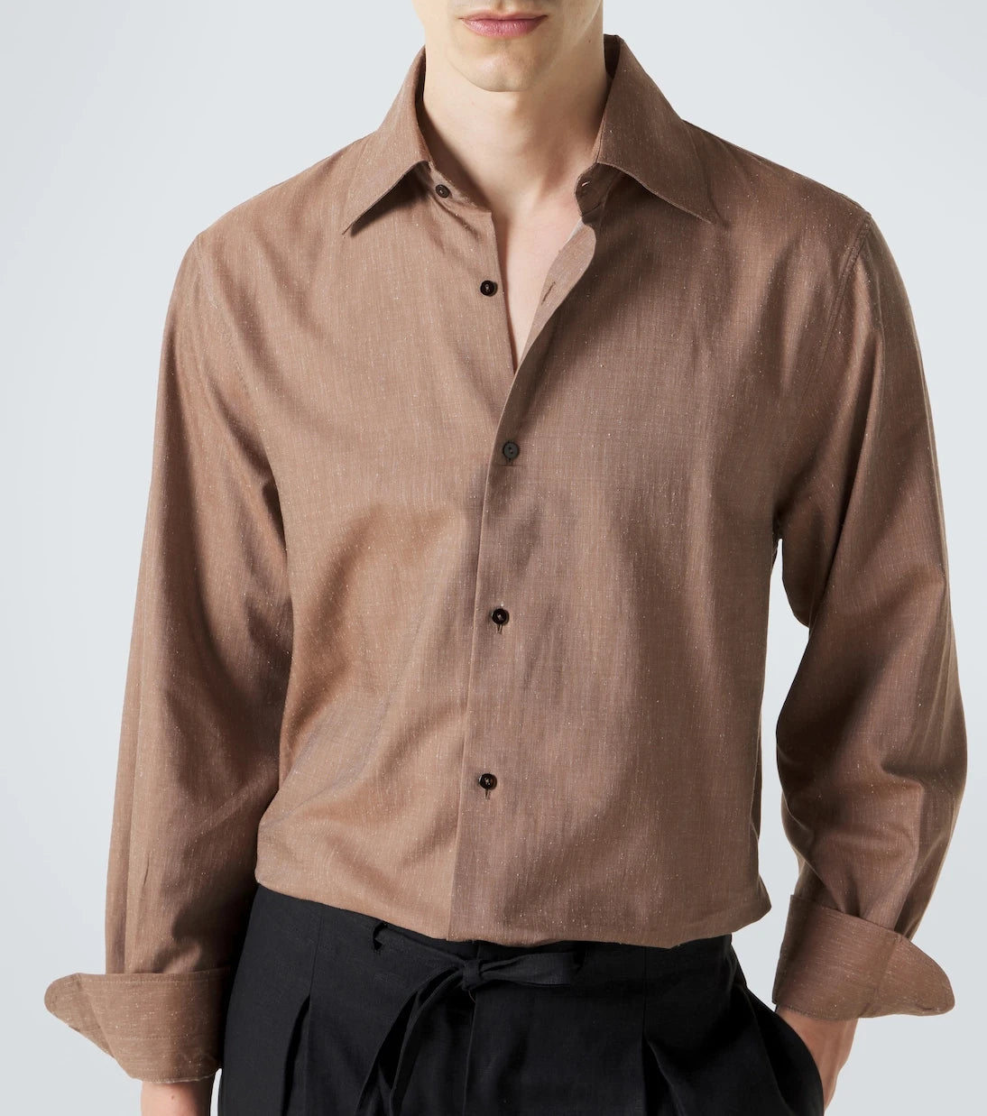 Stòffa - Cotton and silk shirt
