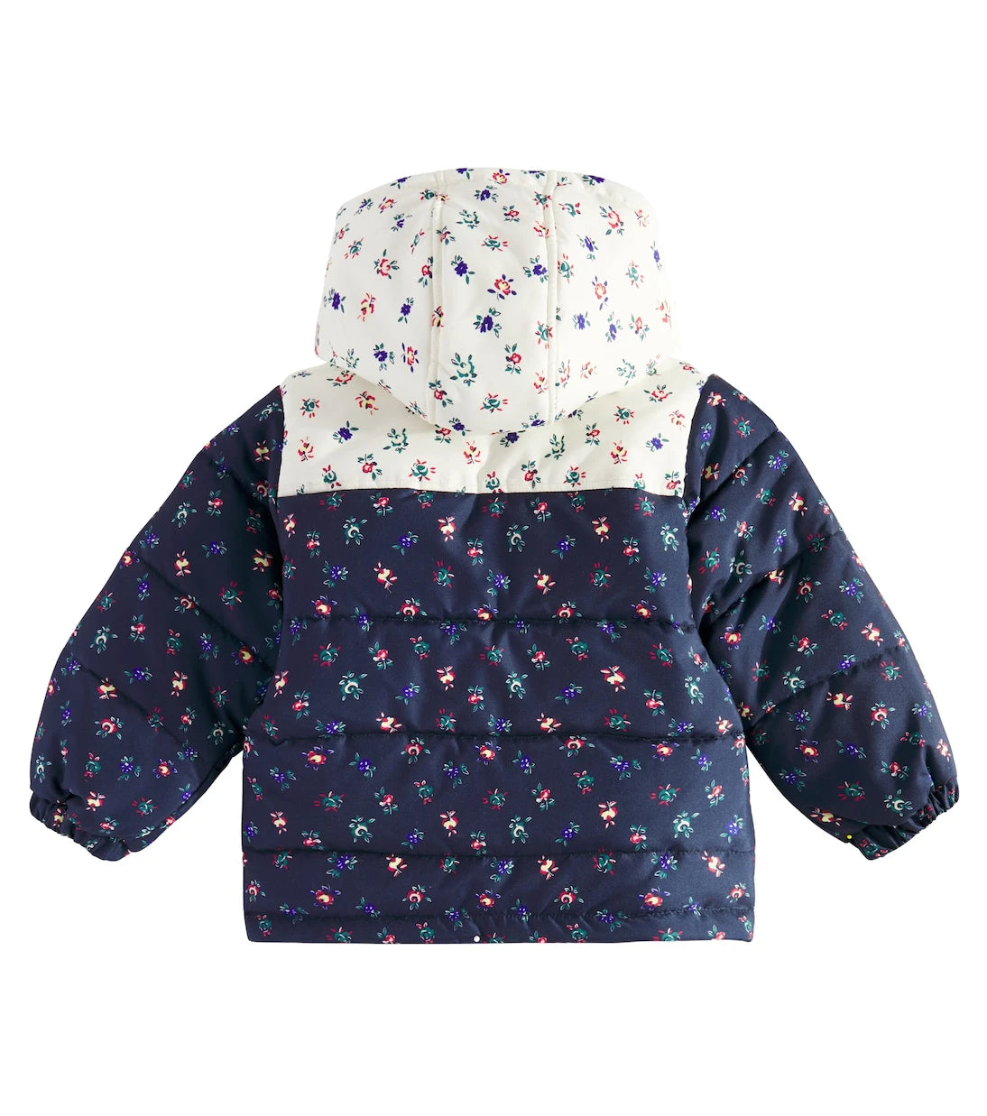 The New Society - Heaven floral patchwork puffer jacket