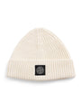 Stone Island Virgin Wool Ribbed Beanie