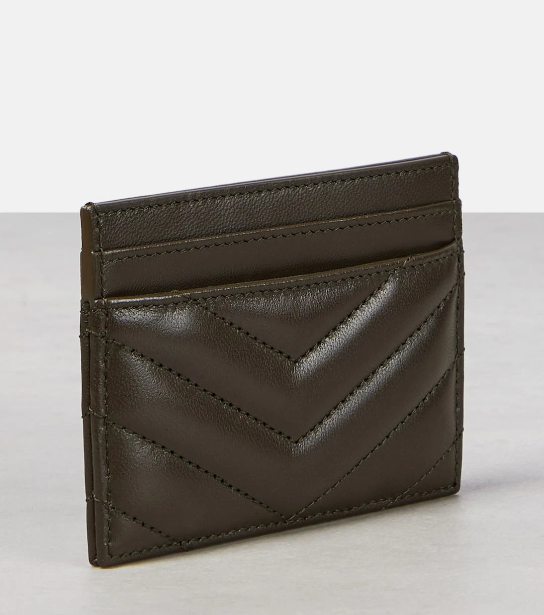 Saint Laurent - Cassandre matelassé leather card holder