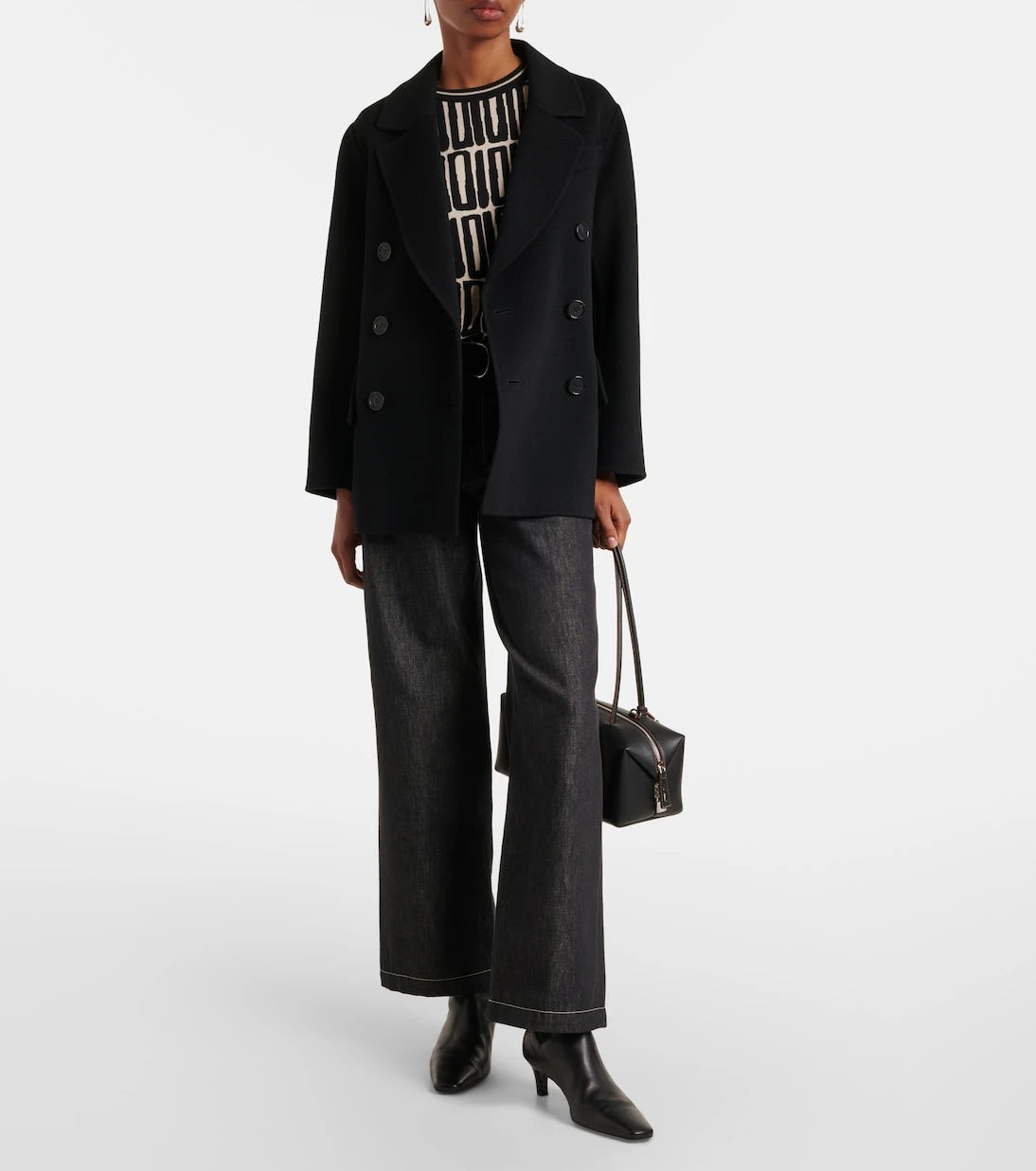 'S Max Mara - Ramo printed cotton top