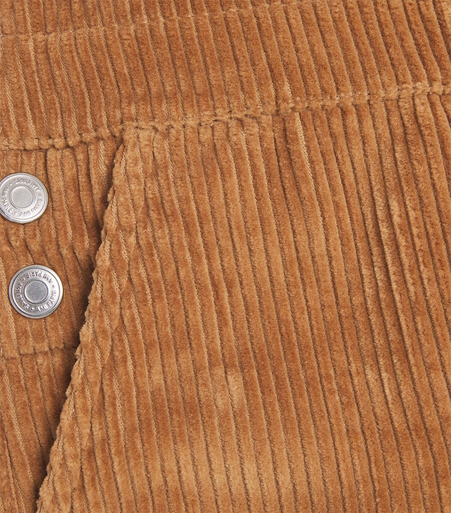 Cotton Corduroy Overalls (4-12 Years)