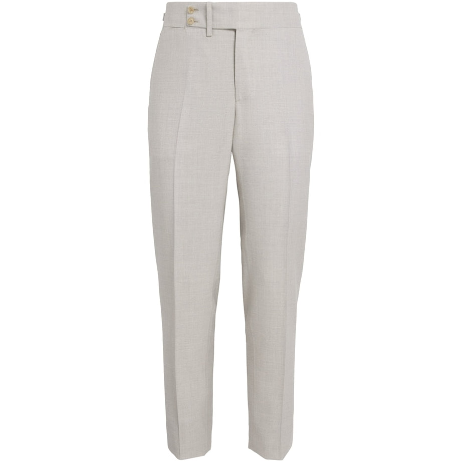Wool-Silk-Linen Trousers