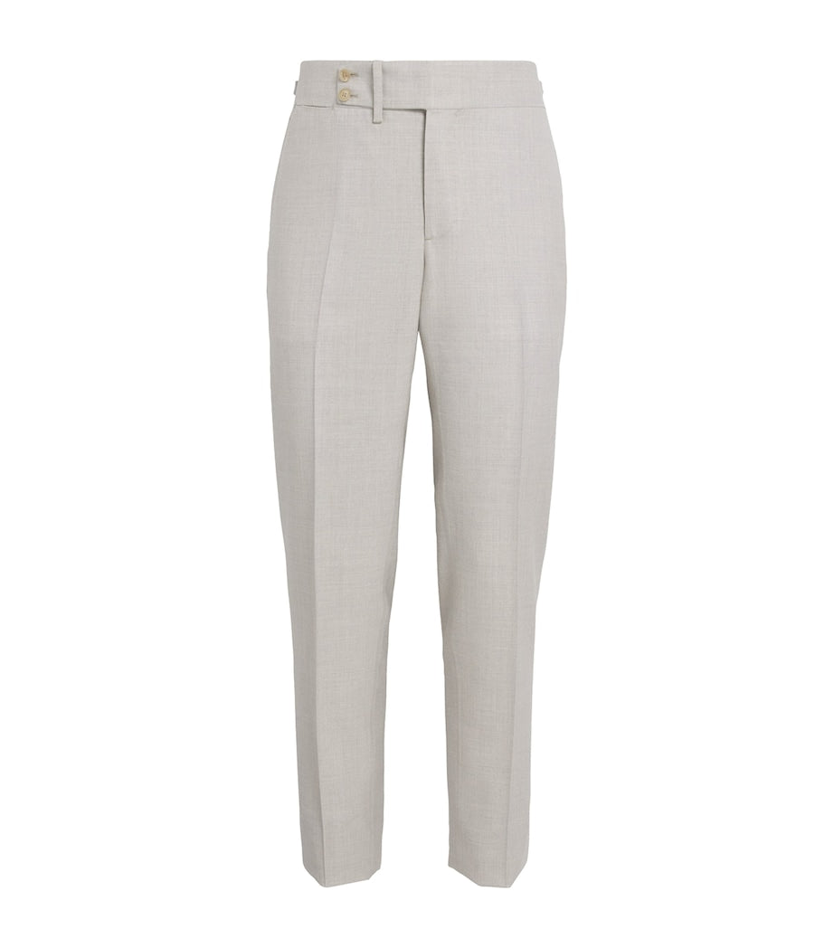Wool-Silk-Linen Trousers