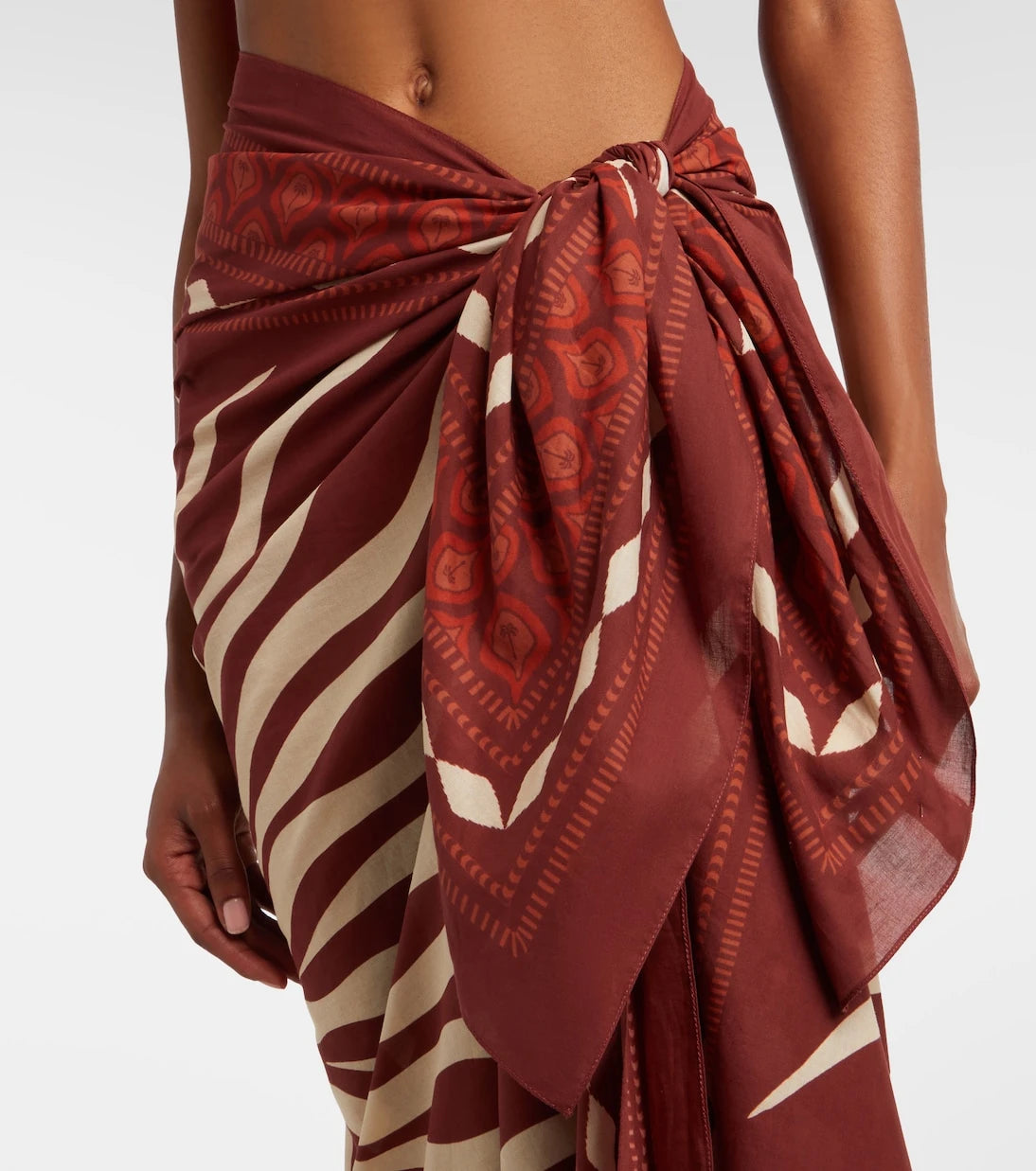 Johanna Ortiz - Printed cotton beach coover-up
