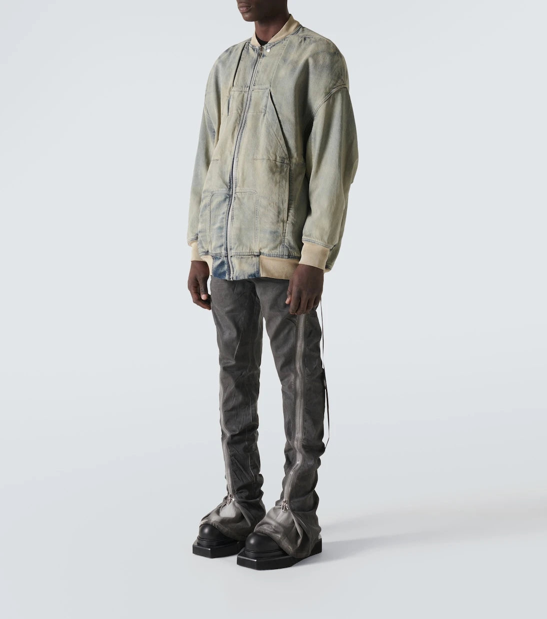 Rick Owens - Sphinx Jumbo dyed denim jacket
