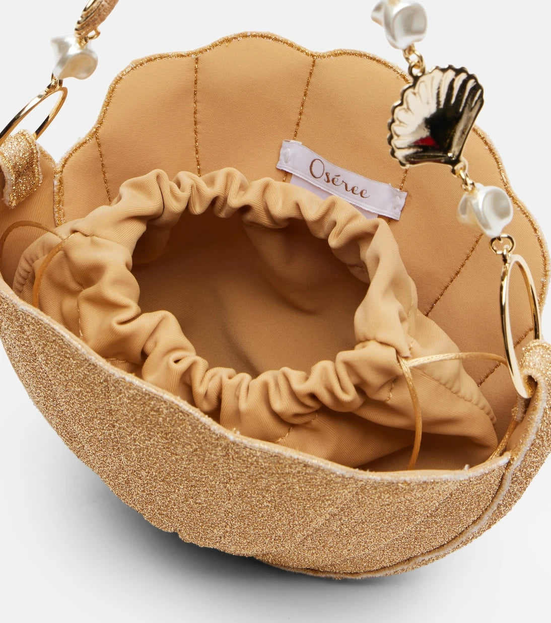 Oséree - Lumière Small embellished clutch
