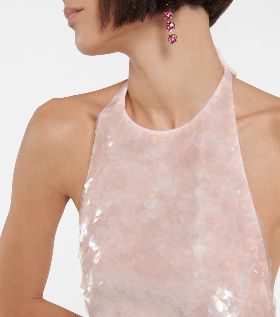 David Koma - Gradient sequin minidress