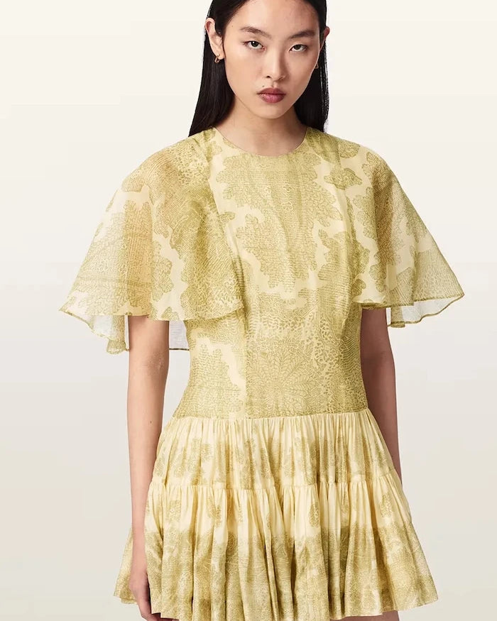 AllSaints лятна рокля с лиосел YANNA