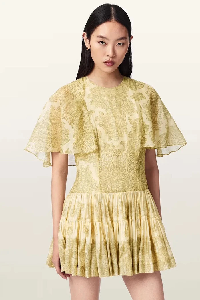 AllSaints лятна рокля с лиосел YANNA