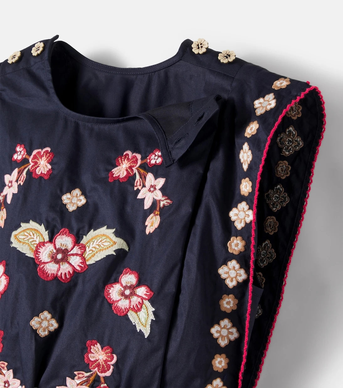 Zimmermann Kids - Aster embroidered cotton romper