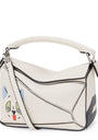 LOEWE x Louis Wain Mini Leather Puzzle Top-Handle Bag