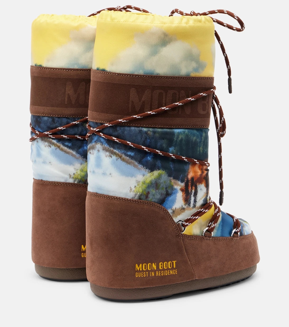 Moon Boot - x Guest in Residence Icon High snow boots