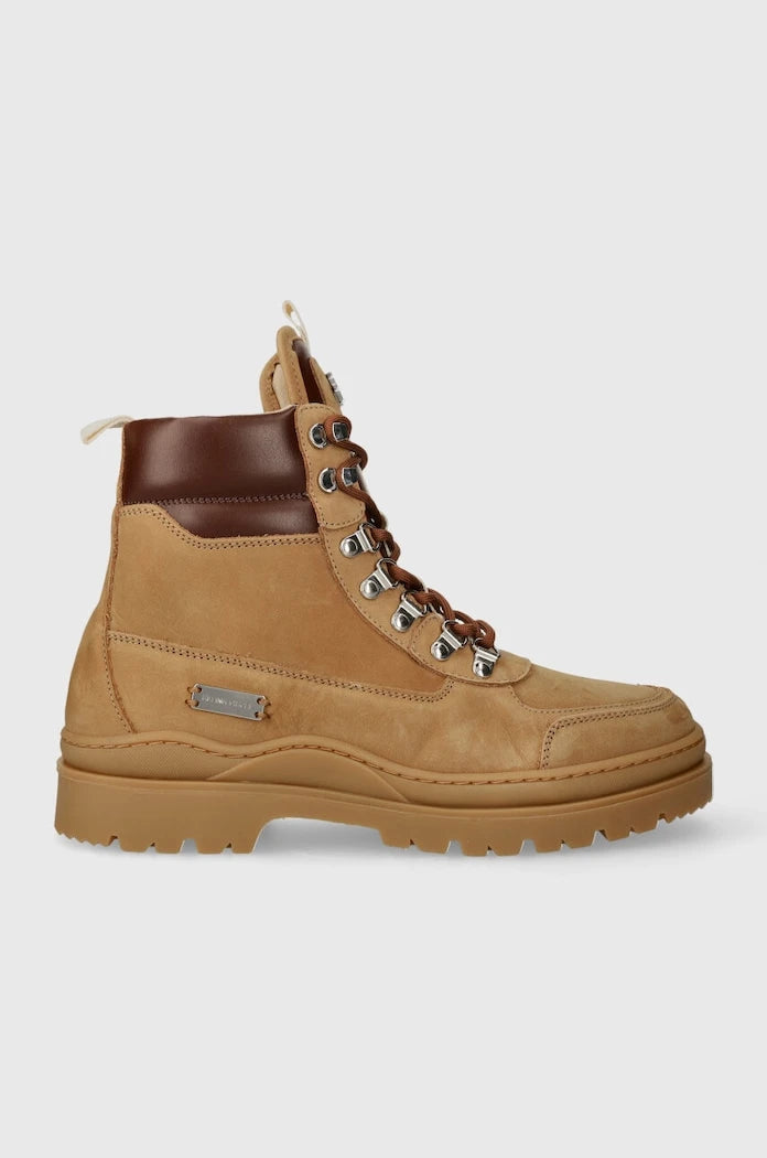 Велурени обувки Filling Pieces Mountain Boot Quartz