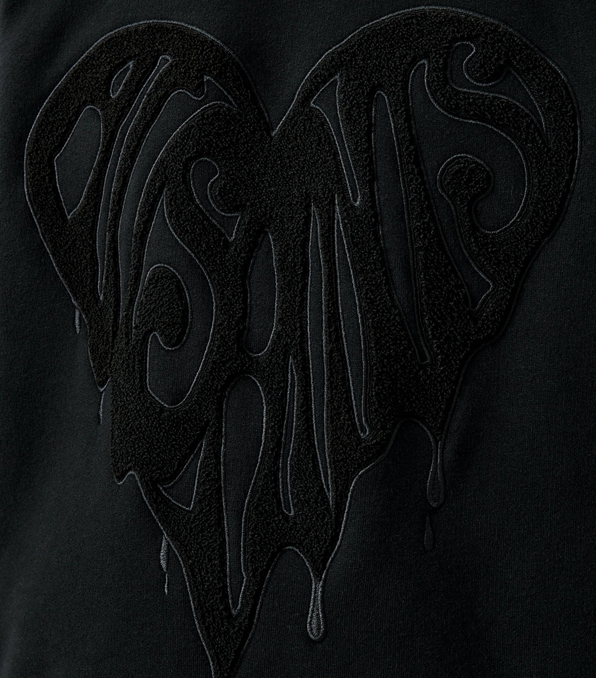 Organic Cotton Piper Sweatshirt BLACK