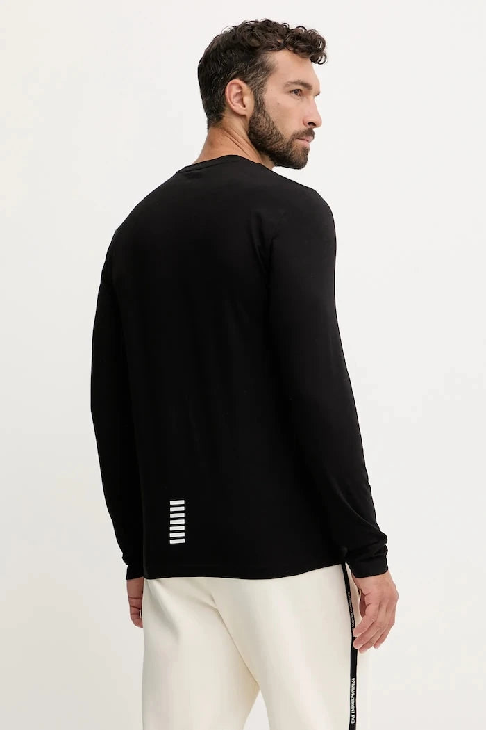 EA7 Emporio Armani Uzun Kollu Erkek Pamuklu Bluz