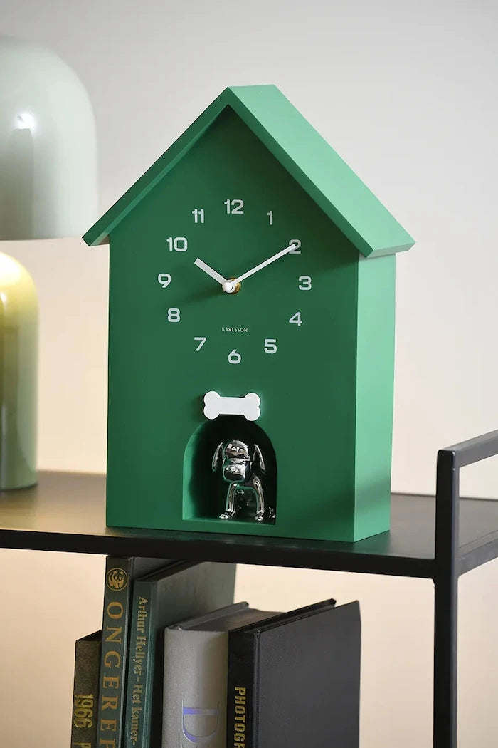 Стенен часовник Karlsson Dog House 36,5 cm