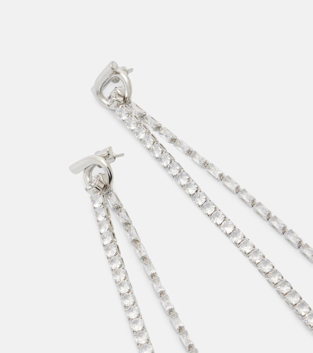 Ferragamo - Embellished drop earrings