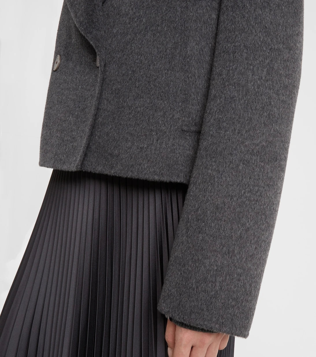 Joseph - Cropped wool and cashmere peacoat