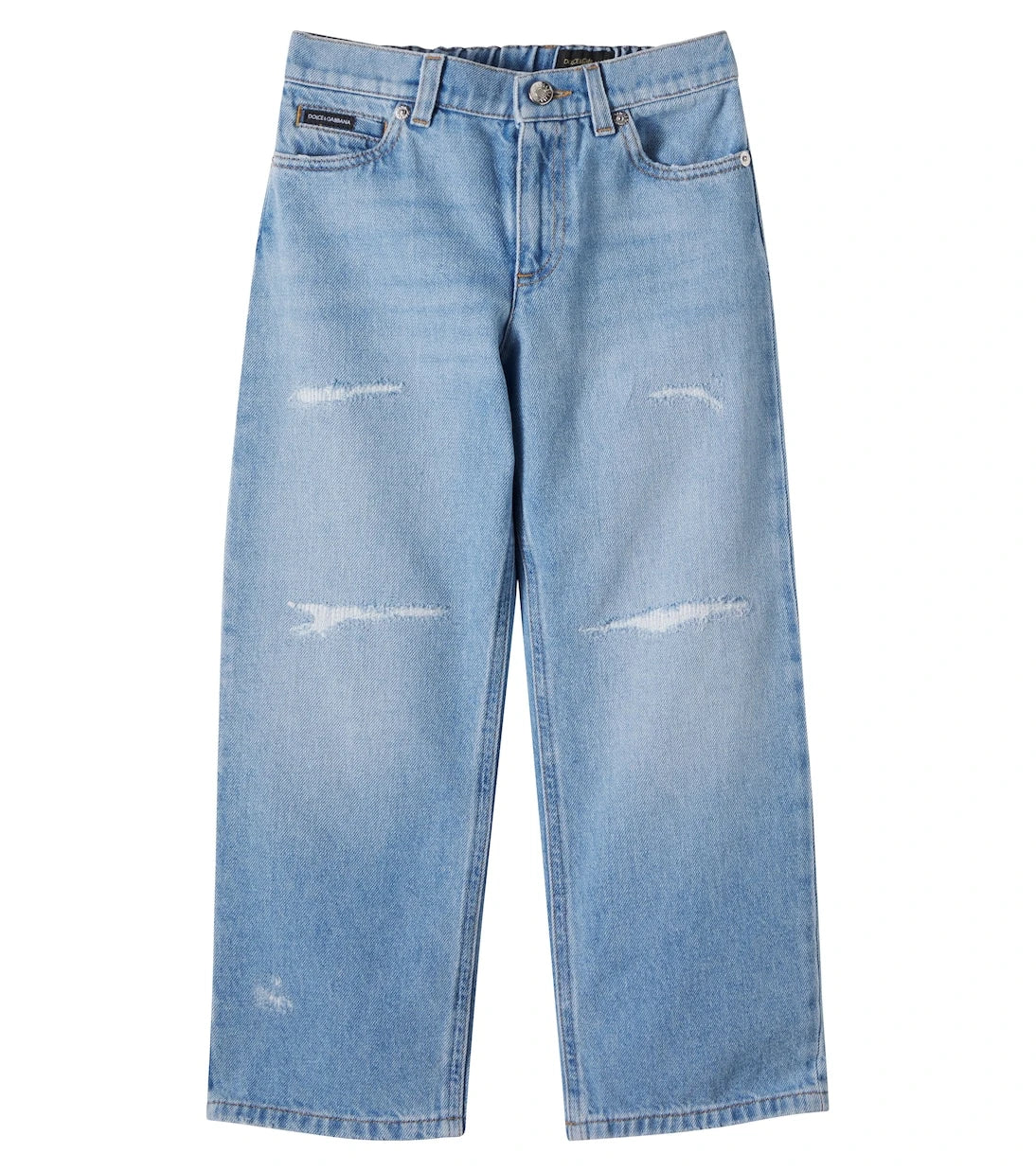 Dolce&Gabbana Kids - Distressed jeans