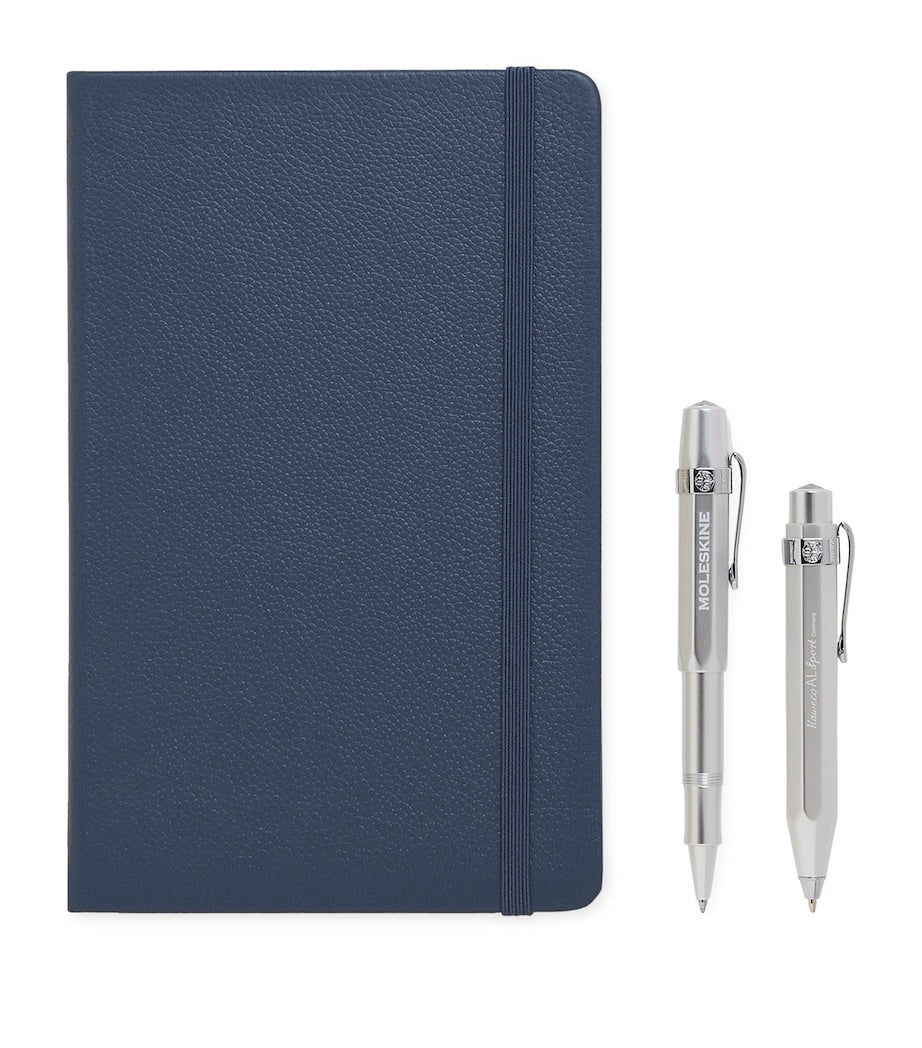 Moleskine Le Duo Ecriture Pen, Pencil and Notebook Set