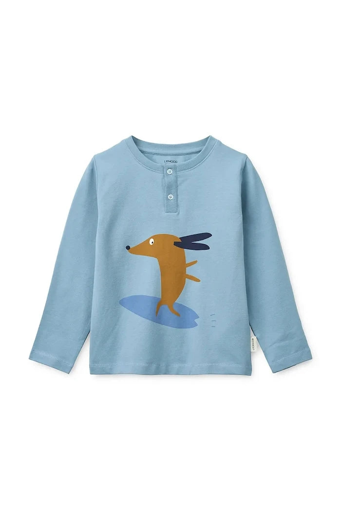 Детска пижама Liewood Wilhelm Printed Pyjamas Set