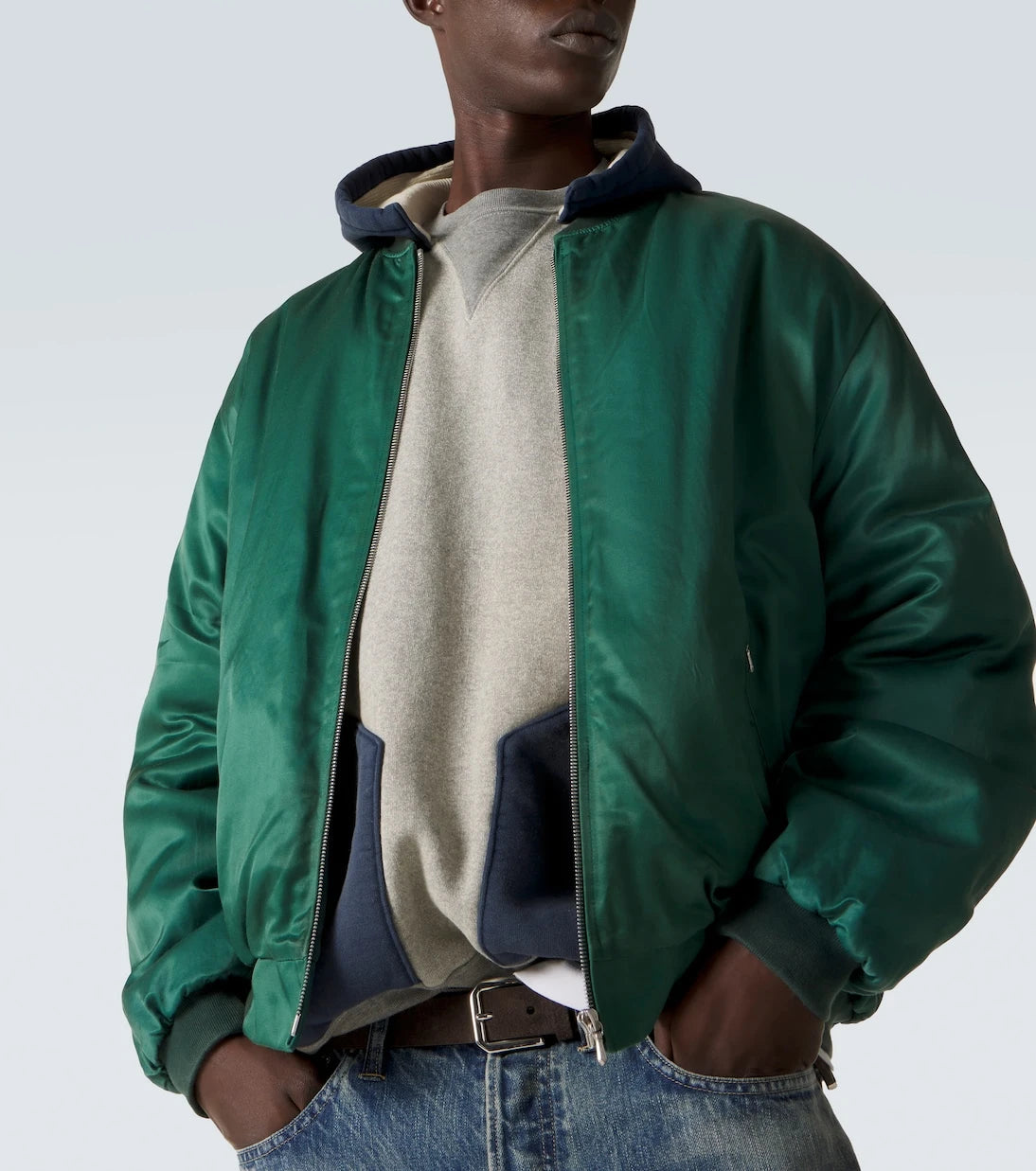 A.Presse - Cotton-blend bomber jacket