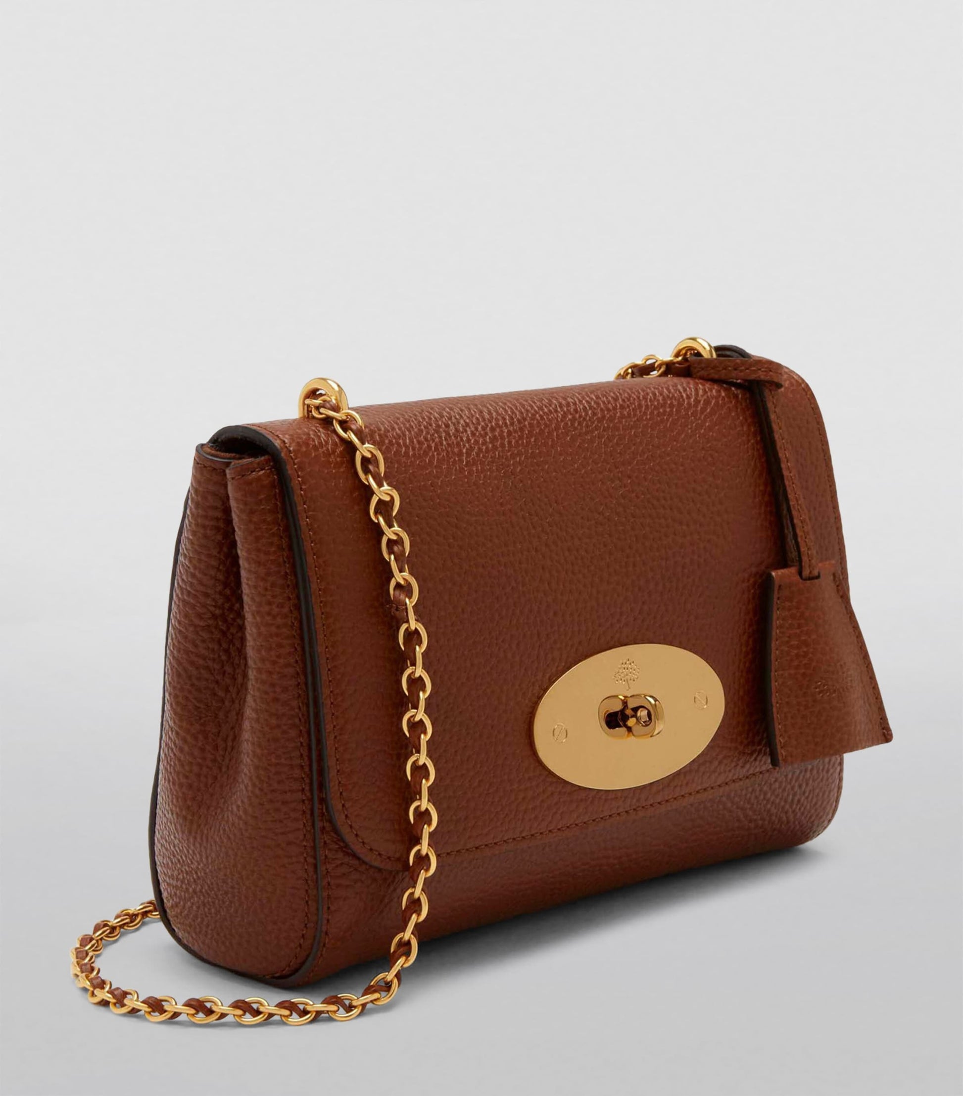 Brown Leather Lily Shoulder Bag