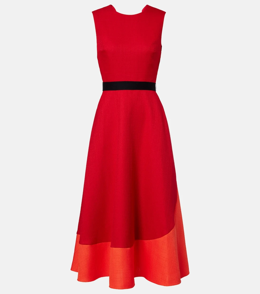 Roksanda - Mire colorblocked midi dress