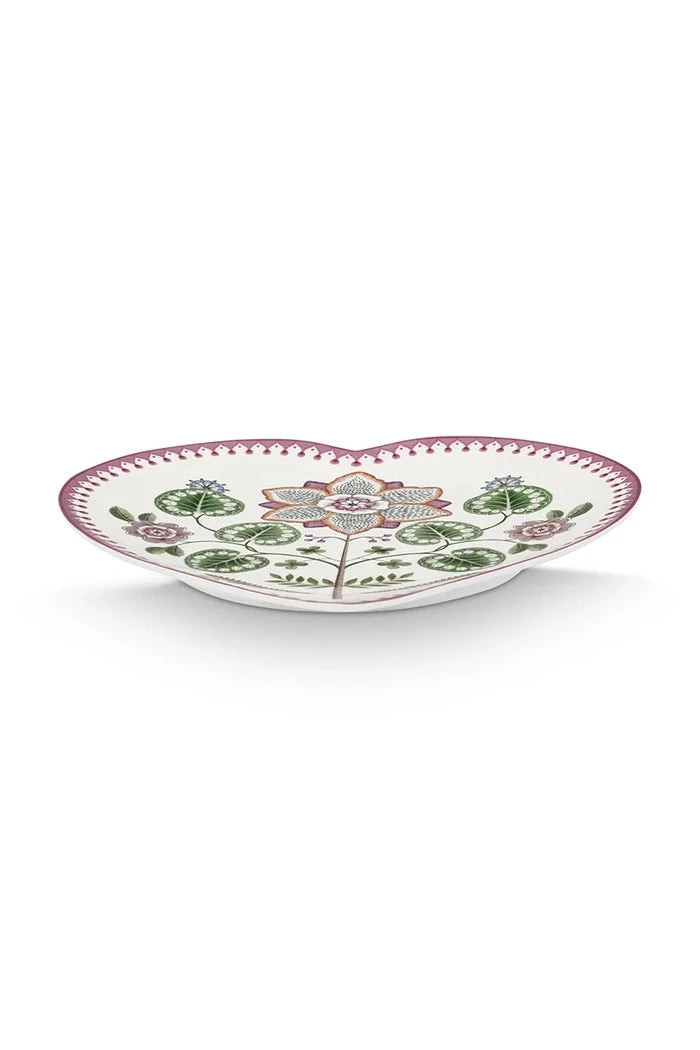 Pip Studio servis tabağı seti, porselenden, 21,5 cm