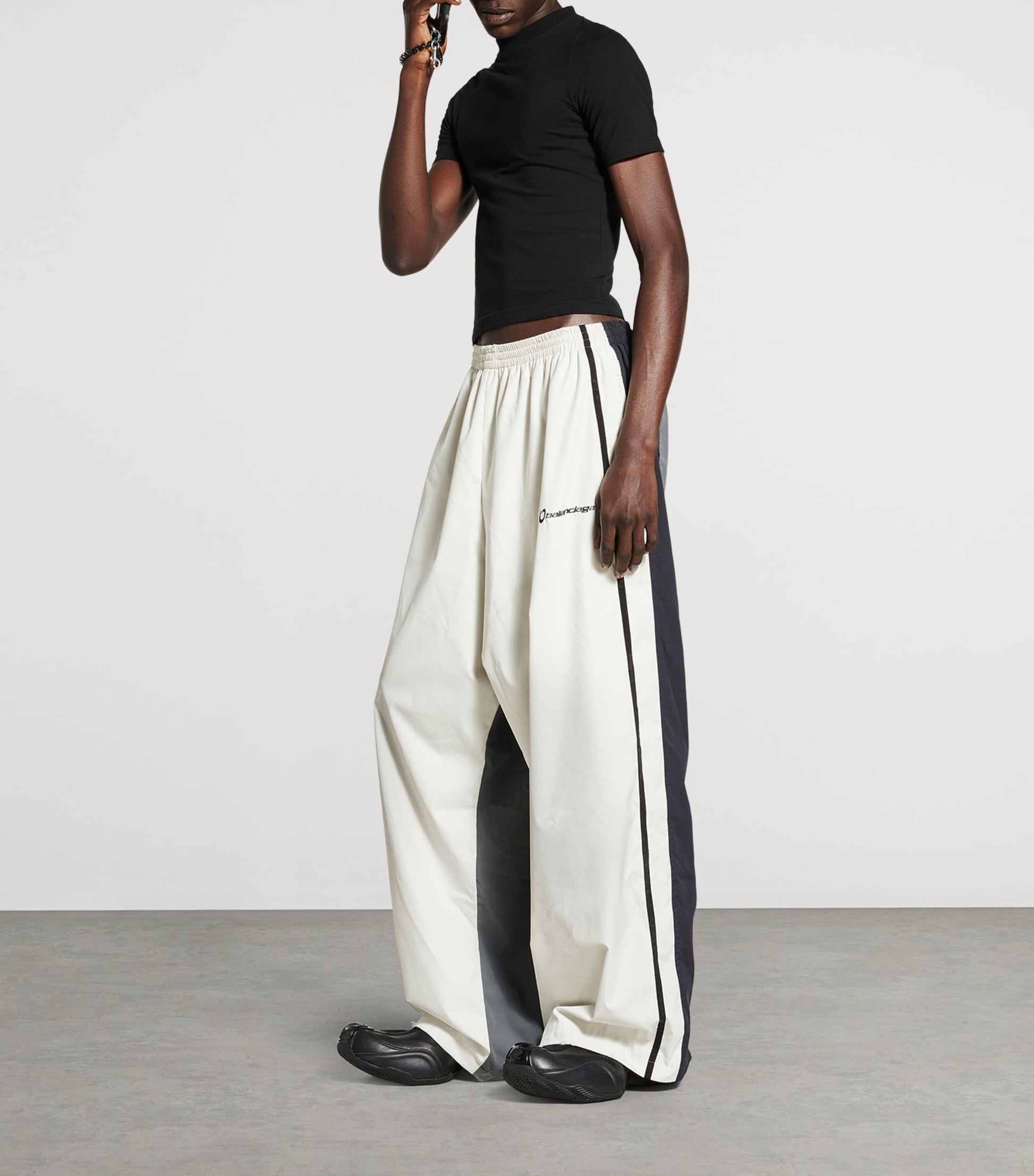 Balenciaga Logo Loop Sports Icon Track Pants