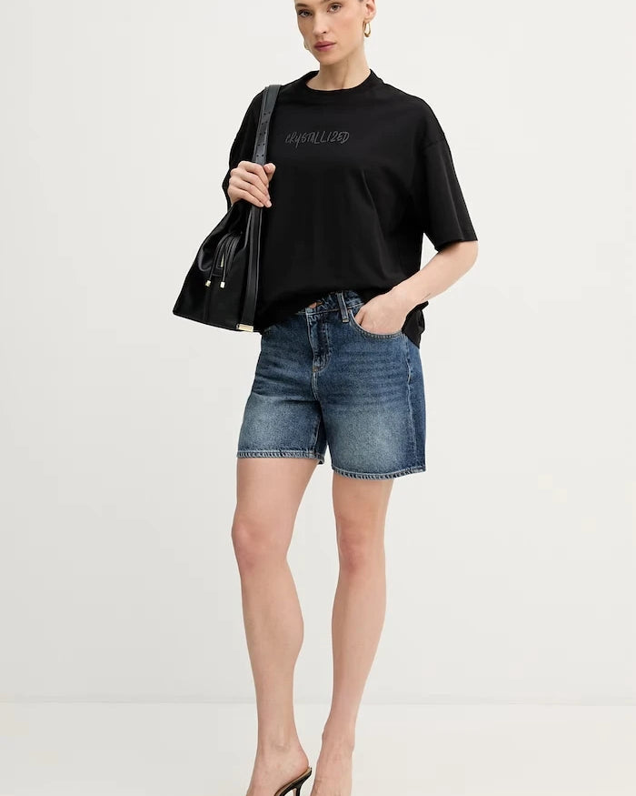 Kadın Armani Exchange denim kısa şort