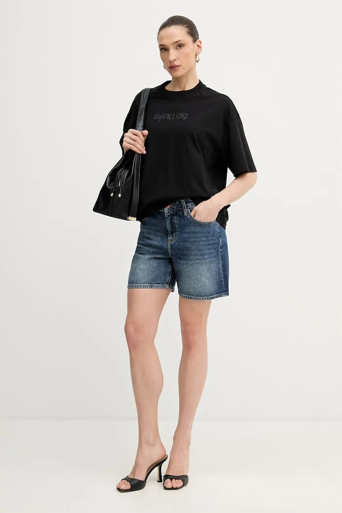 Дамски дънков къс панталон Armani Exchange