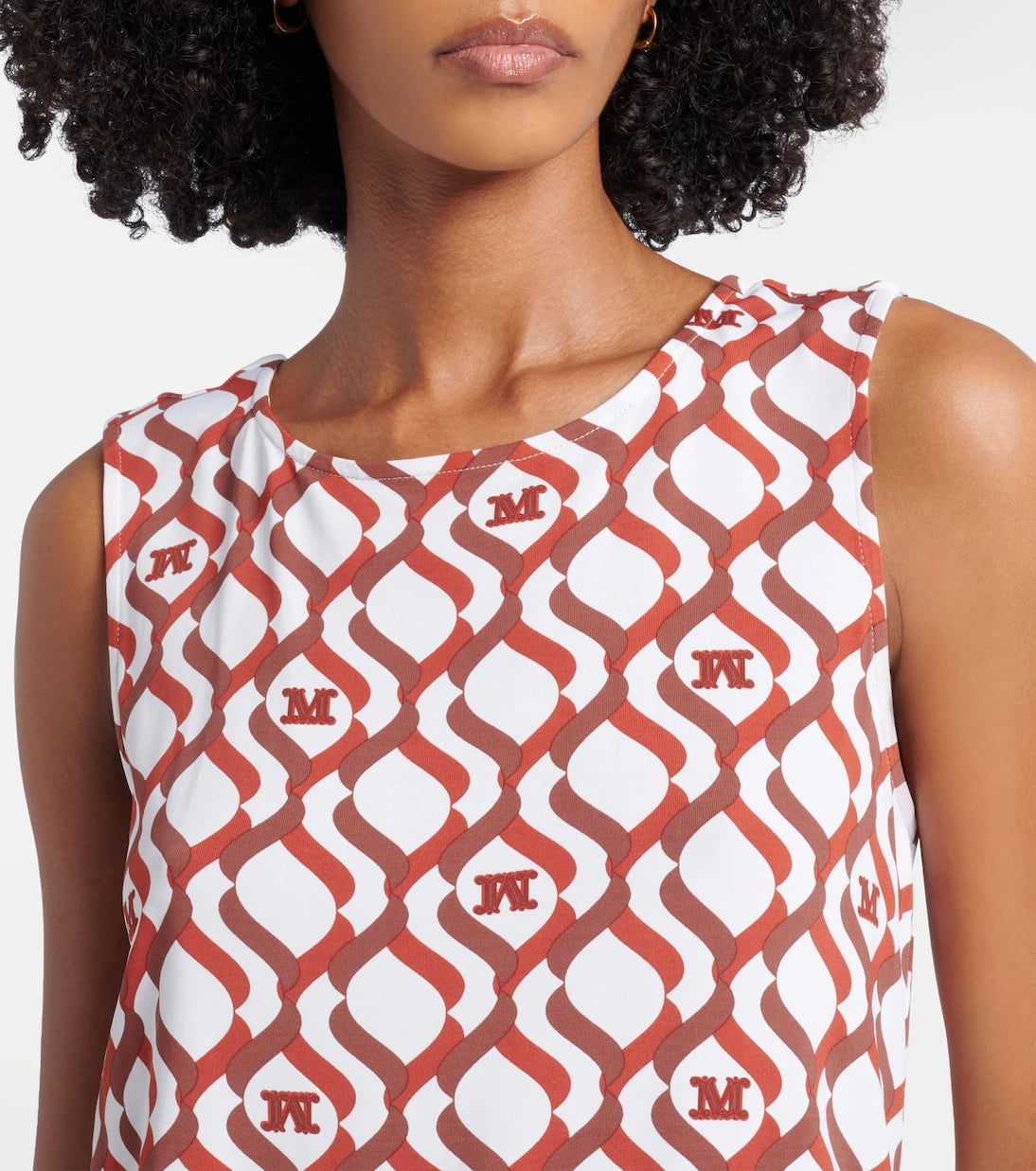 Max Mara - Pelota printed top