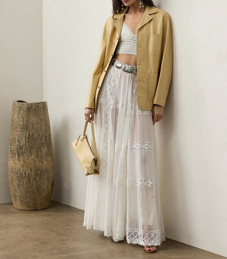 Ralph Lauren Collection Leather Adrianna Jacket