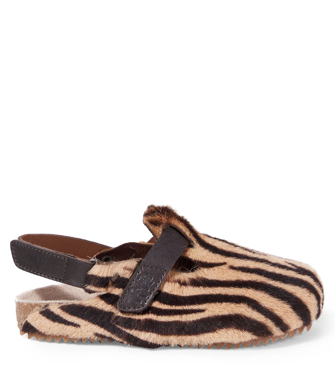 PèPè - Printed calf hair slingback flats
