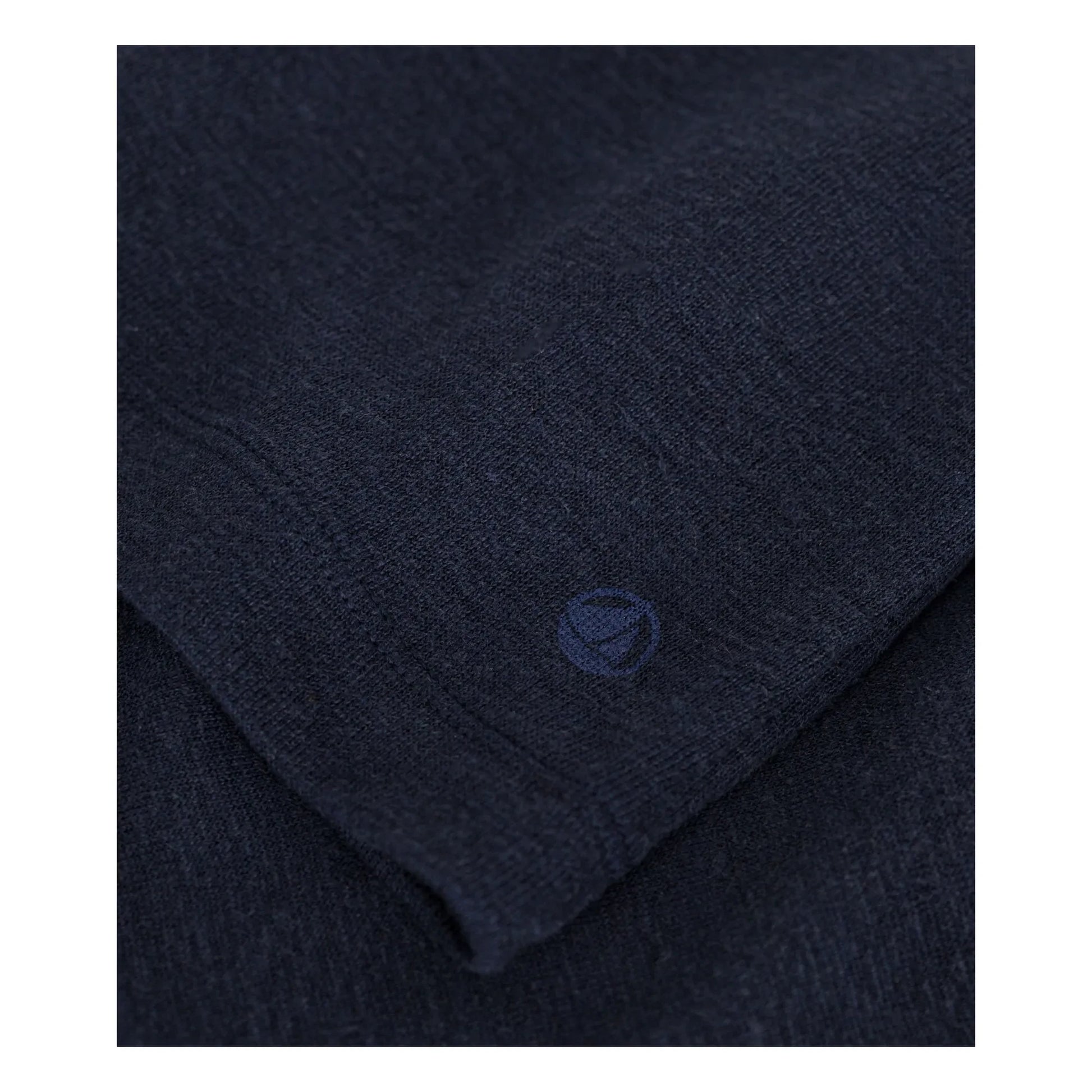 Petit Bateau - Linen Jersey T-Shirt | Navy blue