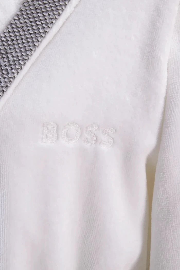 Pamuklu bornoz BOSS LORD W Greige M