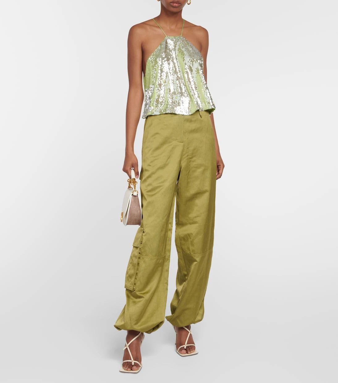 Dorothee Schumacher - Glittering Nights sequined halterneck top