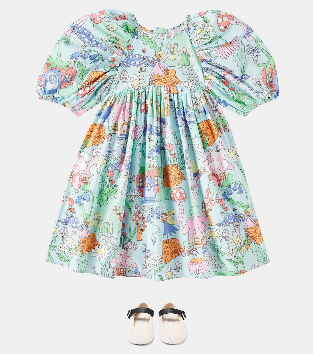 Stella McCartney Kids - Floral cotton dress