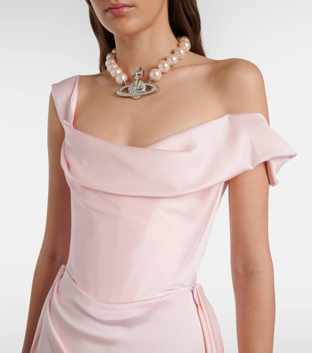 Vivienne Westwood - Nova Grace draped asymmetric gown