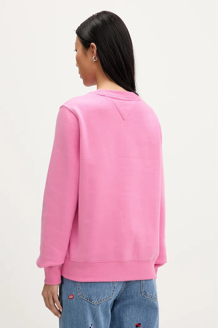 Tommy Jeans kadın pamuklu sweatshirt