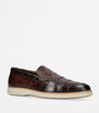 Crocodile Pariaso Low-Top Loafers
