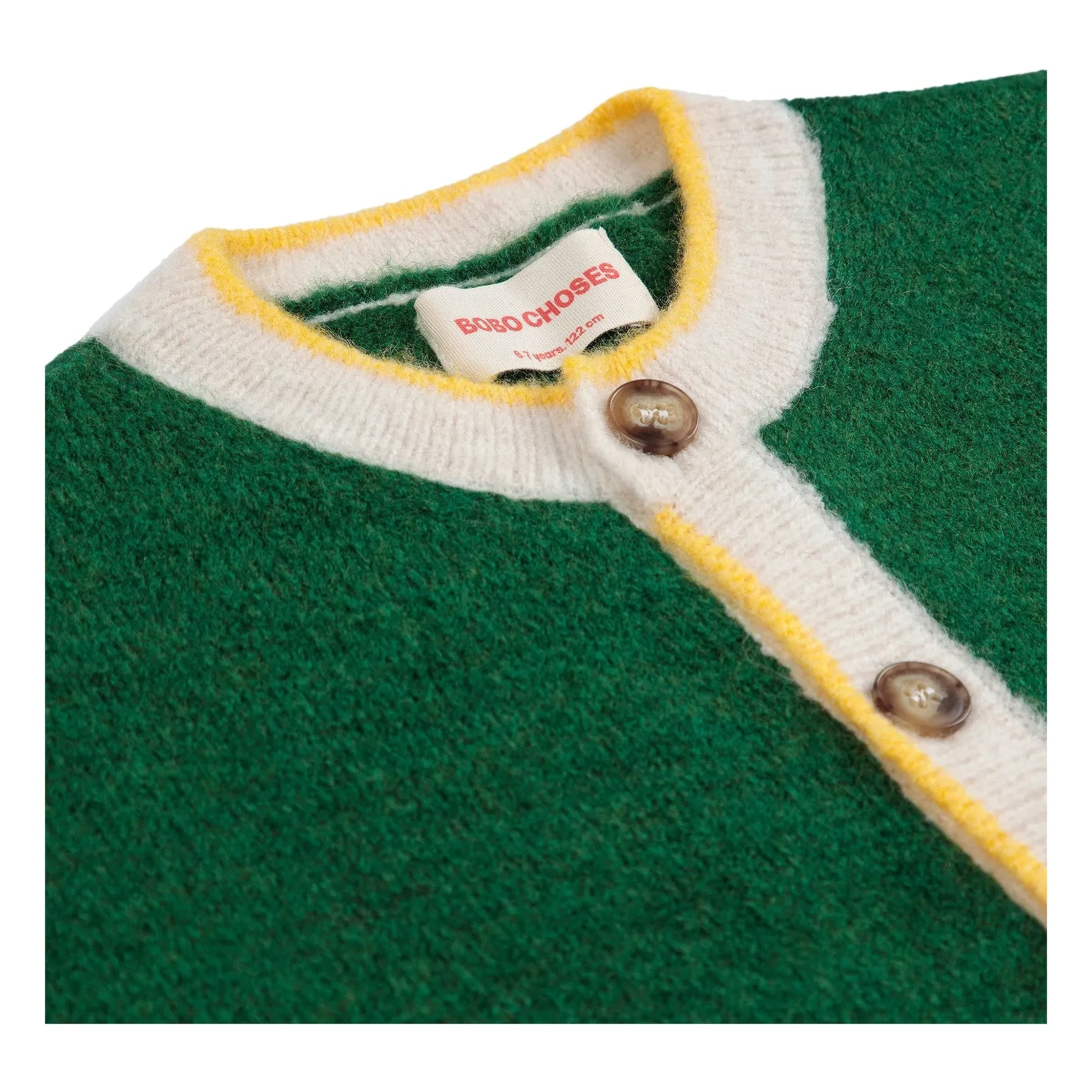Bobo Choses - Jacquard Wool Vest | Green